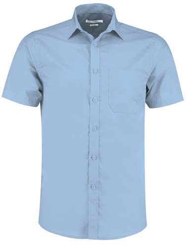Tailored Fit Poplin Shirt Short Sleeve