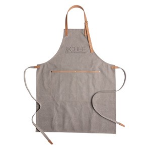 Deluxe Canvas Schürze grau
