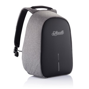 XL Anti-Diebstahl-Rucksack grau schwarz