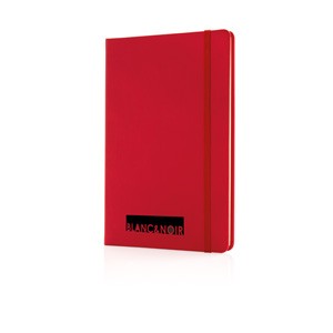 Deluxe Hardcover PU A5 Notizbuch rot