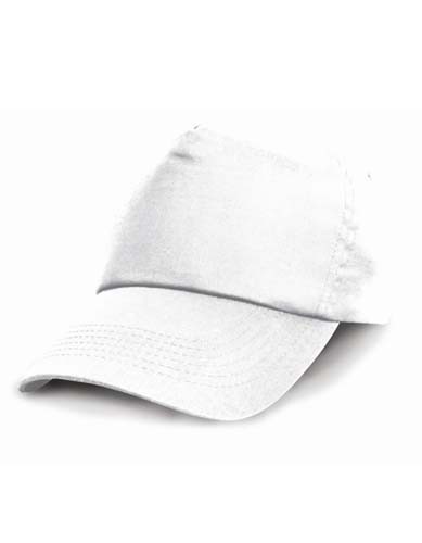 RH05J Junior Cotton Cap_White