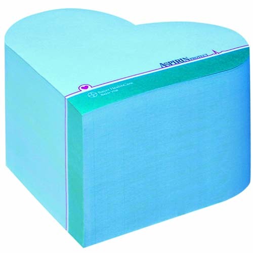 Riesenwürfel mit Haftnotizen 100 x 100 x 50 mm