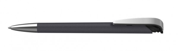 Kugelschreiber Jona softgrip/ice Mms schwarz ice