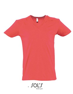 Short Sleeve Tee Shirt Coral