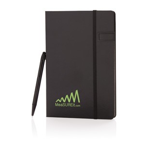 Deluxe 8GB USB Notizbuch mit Stylus