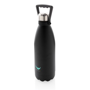 Stainless Steel Flasche 1,5L schwarz