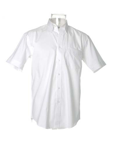  Men`s Classic Fit Shirt Short Sleeve_White