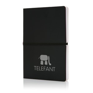 Deluxe Softcover A5 Notizbuch schwarz