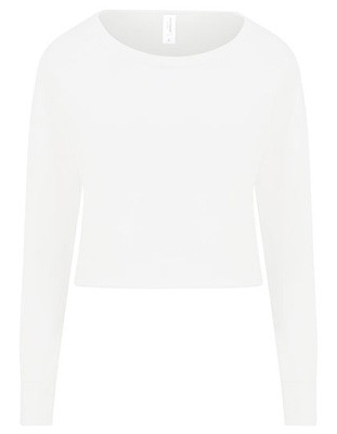 Women´s Cropped Sweat Arctic-White