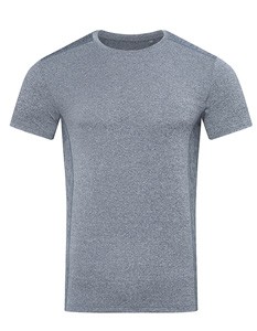 Recyceltes Sport-T-Rennen Denim-Heather
