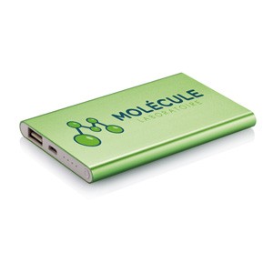 4.000 mAh Powerbank grün