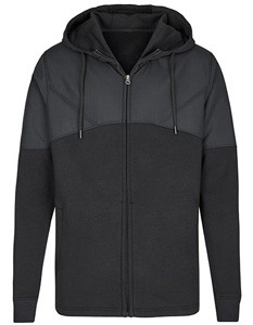 Unisex Sweat Jacket Black
