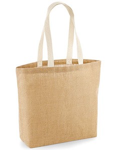 Unlaminierter Jute Shopper Natural