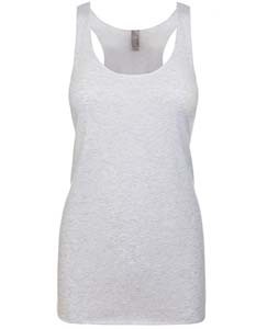 NX6733 Ladies` Tri-blend Tank-Top Heather-White