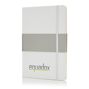 Deluxe Hardcover A5 Notizbuch weiß