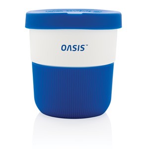 Coffee-To-Go 280ml blau/weiß
