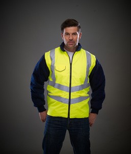  Hi-Vis Chevron Steppjacke