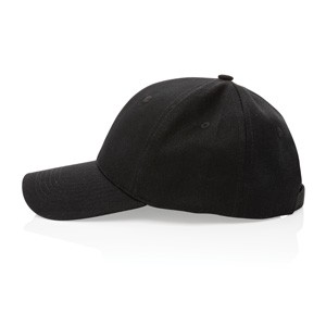 Impact 6 Panel Kappe aus 280gr schwarz