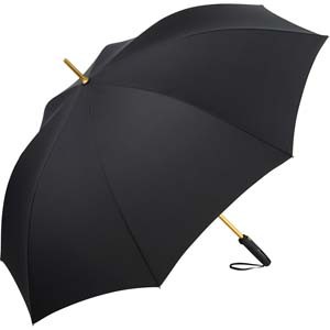 Fa-7399 AC-Alu-Gästeschirm_schwarz-gold
