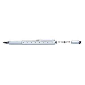5-in-1 Aluminium Tool-Stift  weiß
