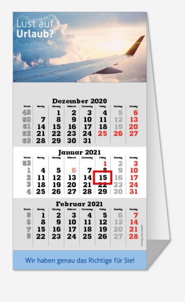  Aufstellkalender