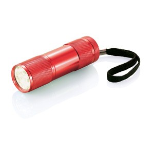 Aluminiumtaschenlampe rot