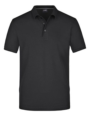 Men`s Pima Polo Black