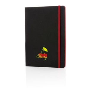 Deluxe A5 Softcover Notizbuch rot