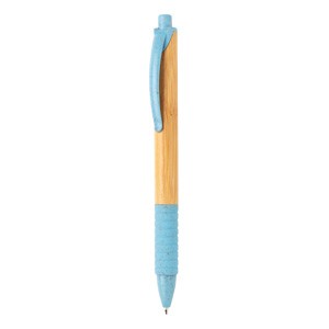 Bambus & Weizenstroh Stift hell blau