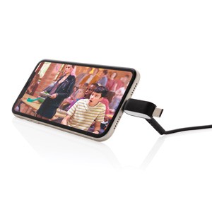 3-in-1 Kabel mit Telefonhalter