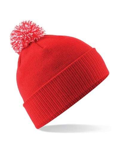 Junior Snowstar® Beanie_Bright-Red_Off-White