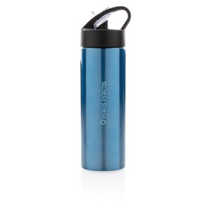 Sport Edelstahlflasche blau
