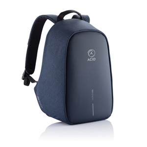 Bobby  Small Anti-Diebstahl-Rucksack blau