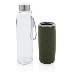 Glasflasche mit Neopren-Sleeve G