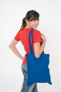 XT003 Baumwolltasche, lange Henkel Demo