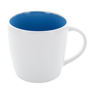 Tasse Emilia weiß-blau