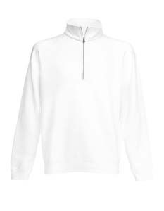 L-F382 Premium Zip Neck Raglan Sweat