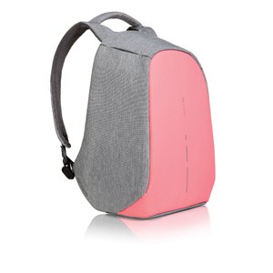 Bobby Compact Anti-Diebstahl Rucksack rosa-rau