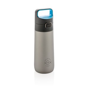 auslaufsichere Vakuumflasche silber