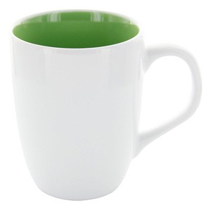 Tasse Frieda weiß-grün