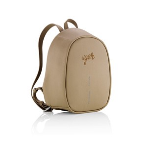 Anti-Diebstahl-Rucksack braun 