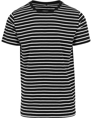Stripe Tee Black_White