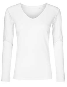 L-XO1560 Women´s V-Neck T-Shirt Longsleeve
