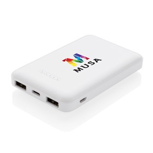 5.000 mAh Wireless Charging  weiß