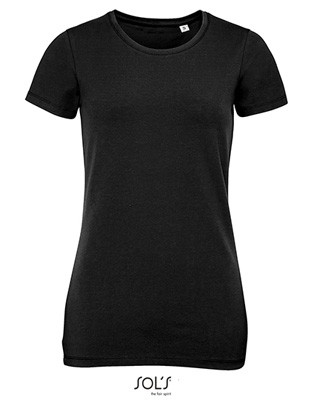  Millenium Women T-Shirt Black