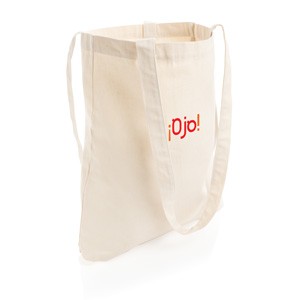 Recycelte Baumwolltasche natur
