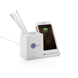 5W Wireless Charger und Stiftehalter