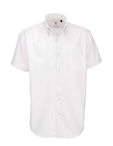 Shirt Oxford Short Sleeve /Men_White