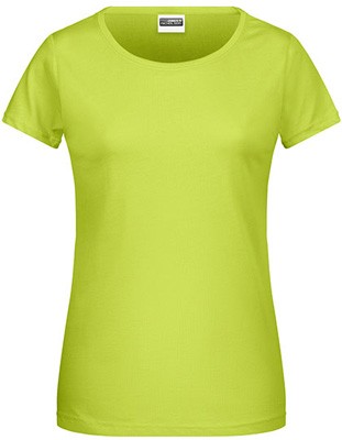  Ladies` Basic-T Acid-Yellow