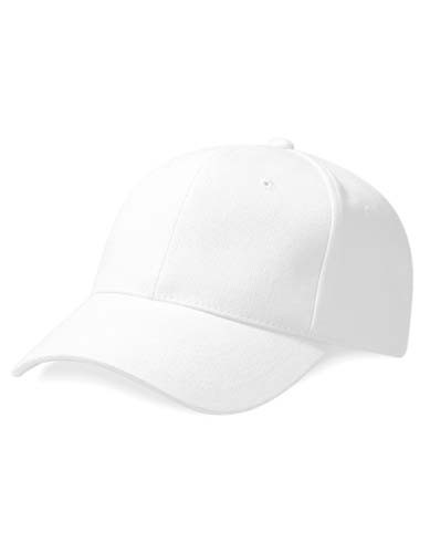 Pro-Style Heavy Brushed Cotton Cap_White